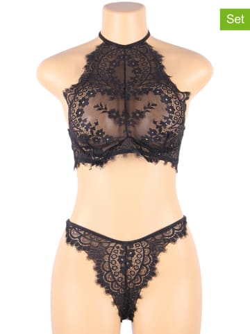 INTIMAX 2tlg. Wäsche-Set in Schwarz