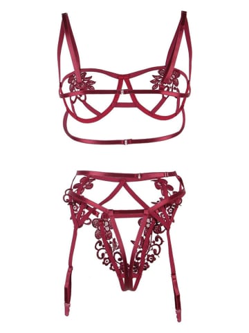 INTIMAX 2-delige lingerieset rood