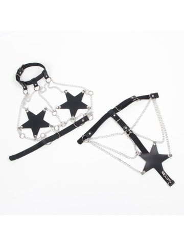 INTIMAX 2tlg. Gürtel-Set in Schwarz