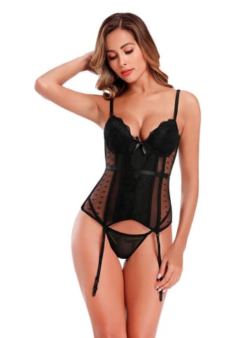 INTIMAX 2-delige lingerieset zwart