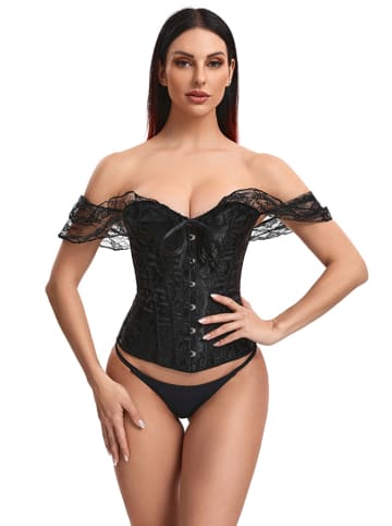 INTIMAX Gorset "Venus" w kolorze czarnym