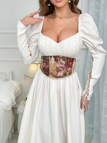 INTIMAX Taillekorset bordeaux/donkergroen