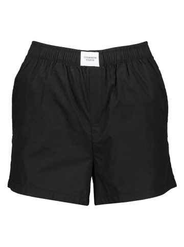 Copenhagen Studios Pyjama-Shorts in Schwarz