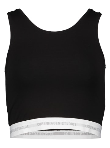 Copenhagen Studios Top in Schwarz