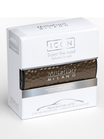 Millefiori Milano Autoduft "Metal Shades" - Sandalo Bergamotto - 50 g