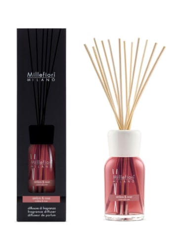 Millefiori Milano Pałeczki zapachowe "Ambra & rosa" - 500 ml