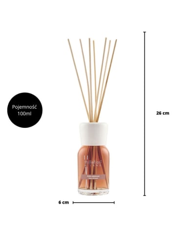 Millefiori Milano Geurstokjes "Rose Espresso"- 250 ml
