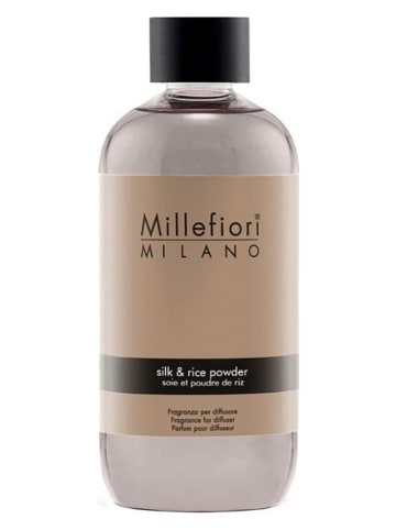 Millefiori Milano Navulverpakking voor luchtverfrisser "Silk & Rice Powder" - 250 ml
