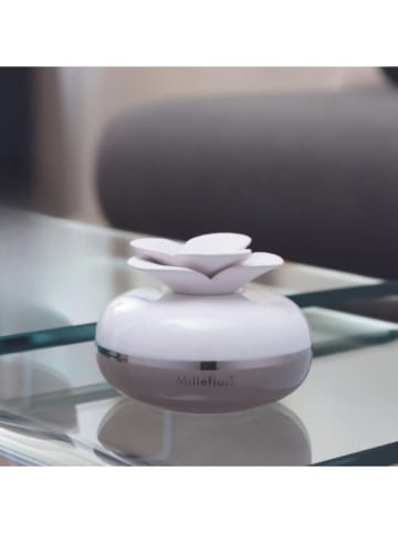 Millefiori Milano Dyfuzor zapachowy "Flower" w kolorze szarym - wys. 7 x Ø 10 cm