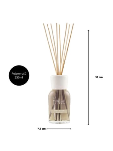 Millefiori Milano Geurstokjes "Amber Minerale", 250 ml