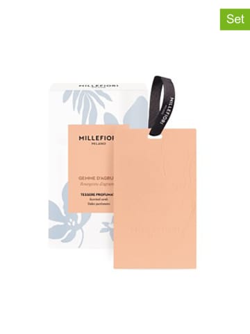 Millefiori Milano 3-delige set: geurhangers “Gemme D'agrumi” - (B)10 x (H)15,5 cm