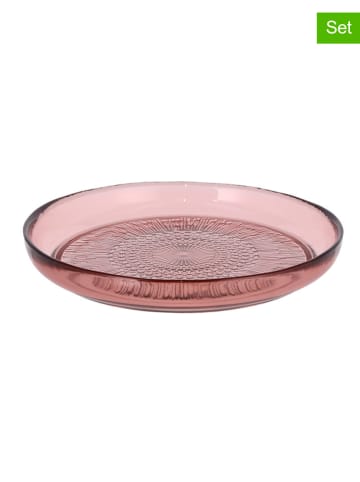 Bitz 6-delige set: dessertborden lichtroze - Ø 18 cm