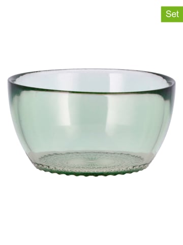Bitz 6er-Set: Schalen "Kusintha" in Grün - Ø 12 cm