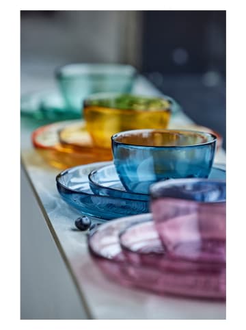 Bitz Miski (6 szt.) "Kusintha" w kolorze niebieskim - Ø 12 cm