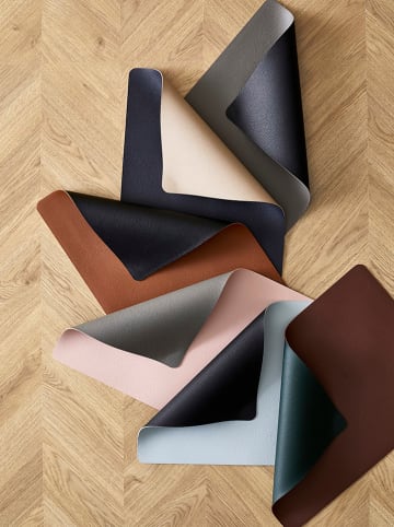 Bitz 4-delige set: placemats lichtblauw