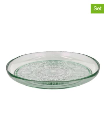Bitz Talerze obiadowe (6 szt.) "Kusintha" w kolorze zielonym - Ø 25 cm