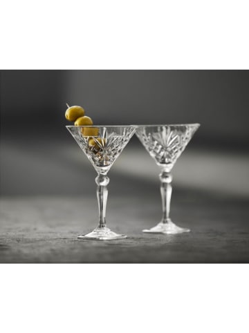 Lyngby Glas 4-delige set: cocktailglazen "Melodia" - 210 ml