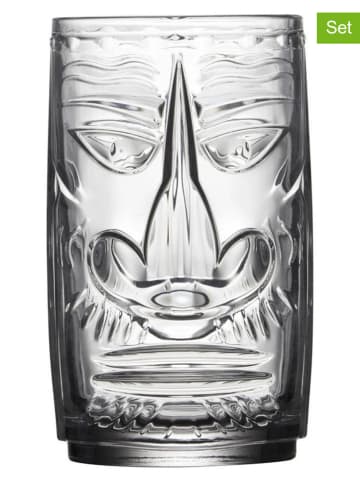 Lyngby Glas 4-delige set: cocktailglazen "Tiki" - 450 ml