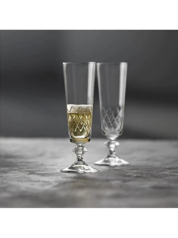 Lyngby Glas 2-delige set: sektglazen "Eaton" - 160 ml