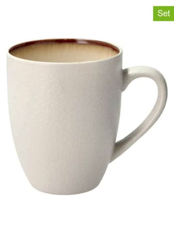 Bitz Kubki (4 szt.) "Gastro" w kolorze kremowo-białym - 300 ml