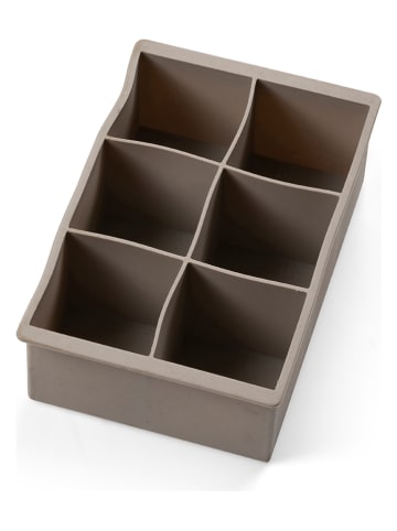 Bitz Forma w kolorze szarym do kostek lodu - 17 x 11,5 x 5 cm