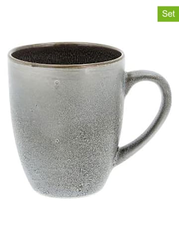 Bitz 4er-Set: Tassen in Grau - 300 ml