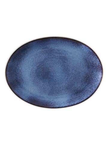 Bitz Półmisek w kolorze niebiesko-czarnym do serwowania - 45 x 34 cm