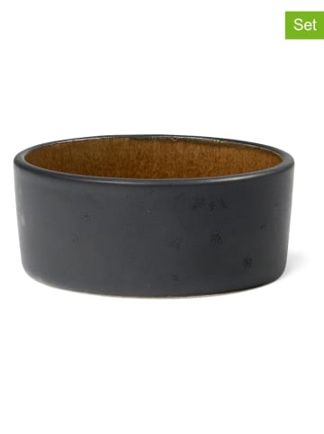 Bitz 6er-Set: Schalen in Schwarz - Ø 7,5 cm