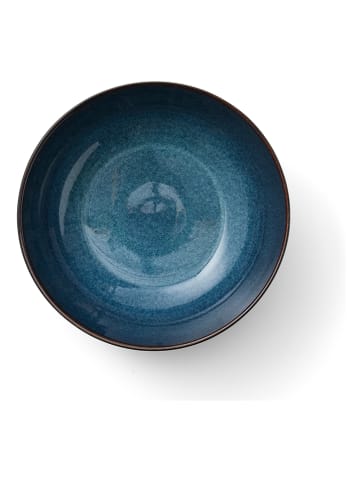 Bitz Saladeschaal donkerblauw/zwart - Ø 30 cm