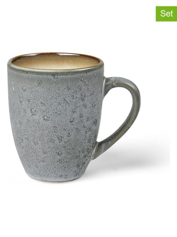 Bitz 4er-Set: Tassen in Grau - 300 ml