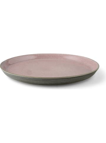 Bitz Speiseteller "Gastro" in Rosa/ Grau - Ø 27 cm