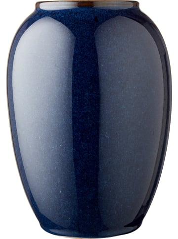 Bitz Vase in Dunkelblau - (H)20 cm