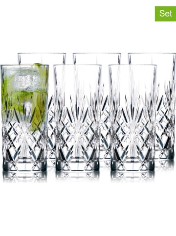 Lyngby Glas 6-delige set: glazen "Melodia" - 360 ml