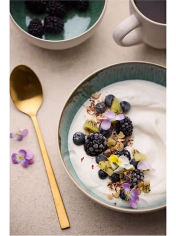 Bitz Suppenschale "Gastro" in Weiß/ Grün - Ø 18 cm