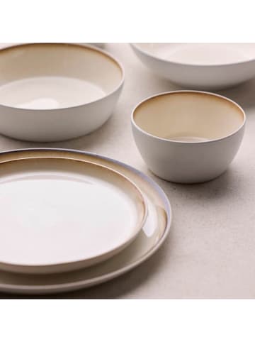 Bitz Talerzyki deserowe (6 szt.) "Gastro" w kolorze biało-kremowym - Ø 21 cm