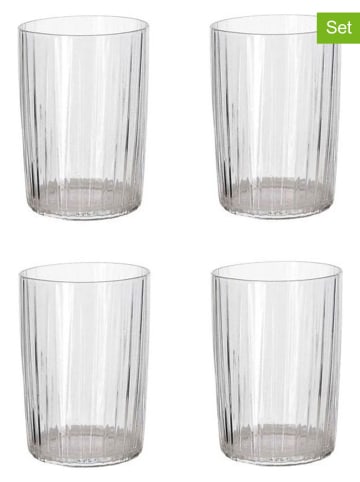 Bitz 4-delige set: waterglazen "Kusintha" - 280 ml