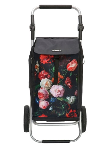 Beagles Einkaufstrolley in Schwarz - (B)41 x (H)100 x (T)36 cm