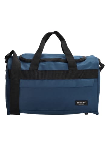 Beagles Reisetasche in Dunkelblau - (B)40 x (H)23 x (T)21 cm