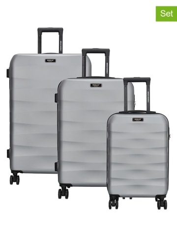 Beagles Walizki (3 szt.) w kolorze szarym