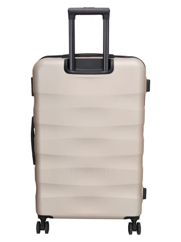Beagles 3-delige hardcase-trolleyset beige