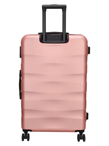 Beagles Walizki (3 szt.) w kolorze jasnoróżowym