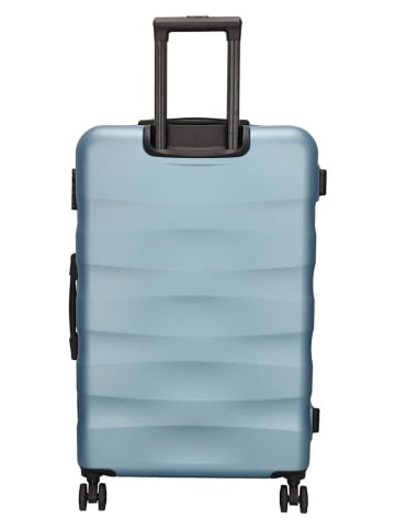 Beagles 3-delige hardcase-trolleyset lichtblauw