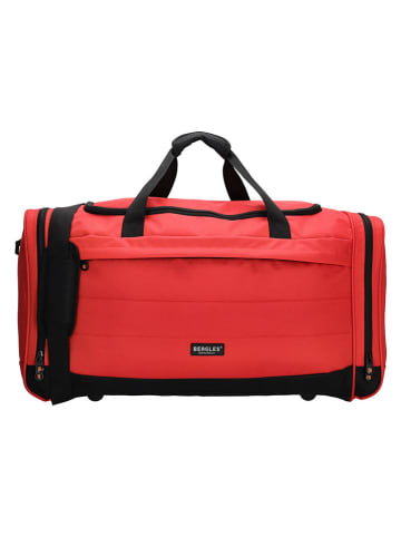 Beagles Reisetasche in Rot - (B)65 x (H)34 x (T)28 cm