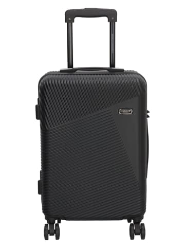 Beagles Hardcase-Trolley in Schwarz - (B)36 x (H)54 x (T)20 cm