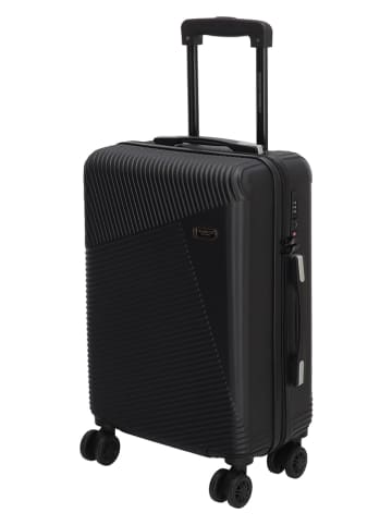 Beagles Hardcase-trolley zwart - (B)36 x (H)54 x (D)20 cm