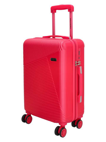Beagles Hardcase-trolley roze - (B)36 x (H)54 x (D)20 cm