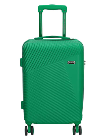 Beagles Hardcase-Trolley in Grün - (B)36 x (H)54 x (T)20 cm