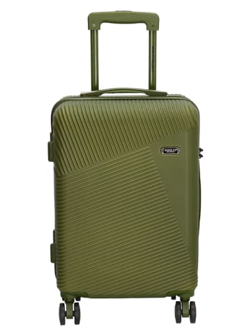 Beagles Hardcase-Trolley in Khaki - (B)36 x (H)54 x (T)20 cm