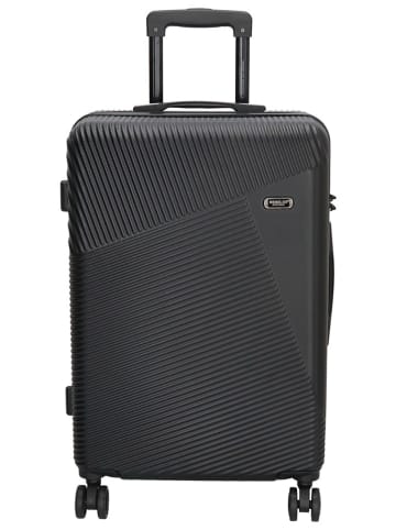 Beagles 3-delige hardcase-trolleyset "Beagles" zwart