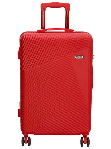 Beagles 3-delige hardcase-trolleyset "Beagles" rood